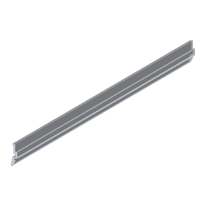 Clickfix 40 sluitlat, aluminium profiel, 3D-aanzicht