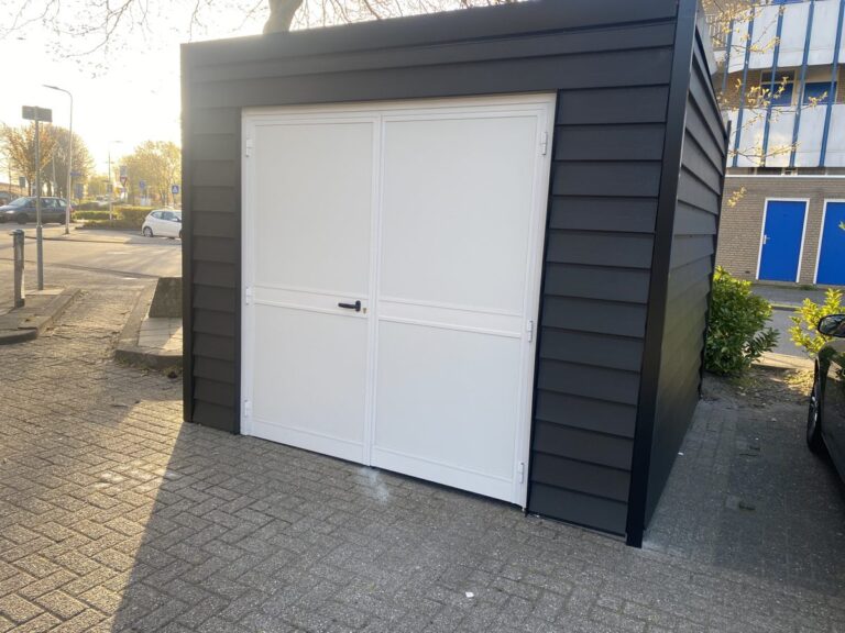 Projectfoto Dubbele aluminium deuren in Capelle aan den IJssel