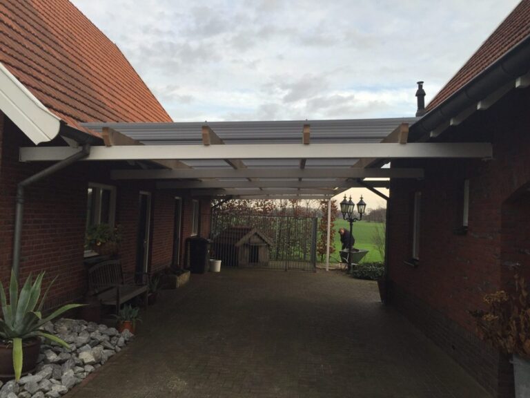 Projectfoto Carport met Heat Guard 100