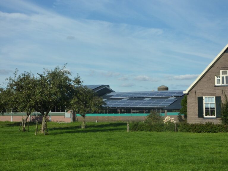 Gerenoveerd staldak met Heat Guard 50 golfplaten in Eefde