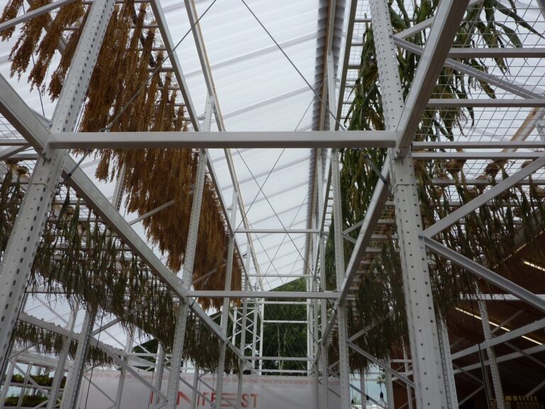 Projectfoto Opaal golfplaten op Lowlands