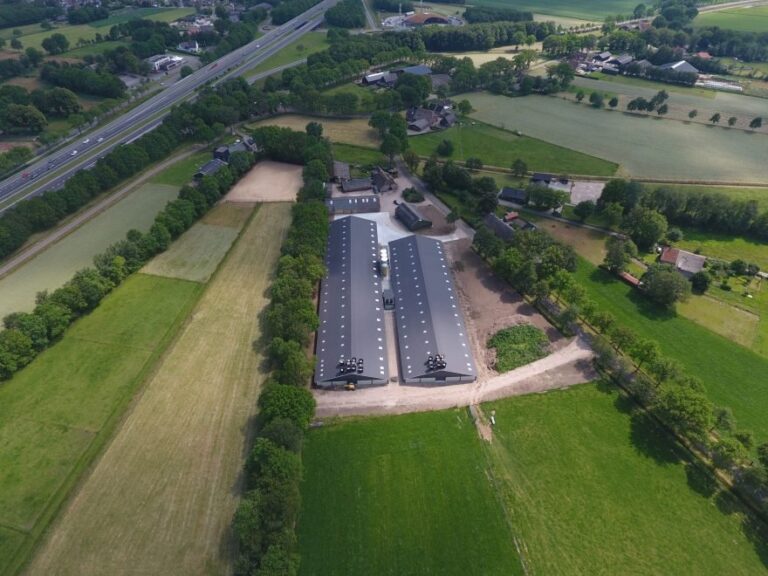 Projectfoto Swiss Pearl golfplaten in Eursinge