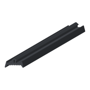 Multi-verbindingsrubber 17 mm, 3D-aanzicht van het rubberprofiel