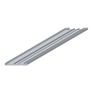 Aluminium multi-verbindingsprofiel, aluminium profiel, 3D-aanzicht